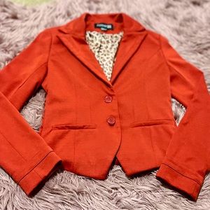 Burnt orange FOREVER 21 blazer
